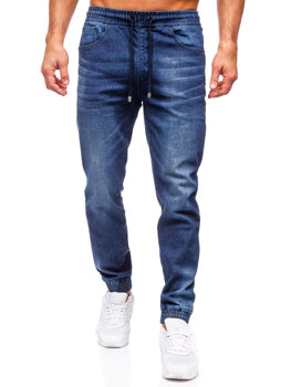 Herr Jeans-joggers Marinblå Bolf MP0275BS