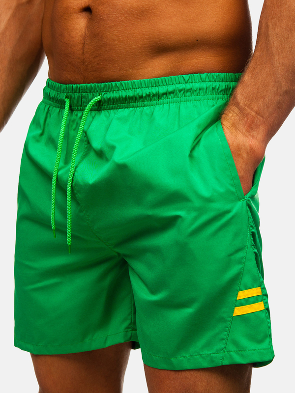 Herr Badbyxor Grön Bolf QD29