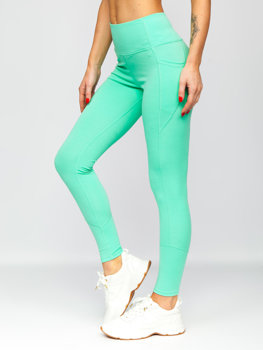 Dam Leggings Mintgrön Bolf XL004