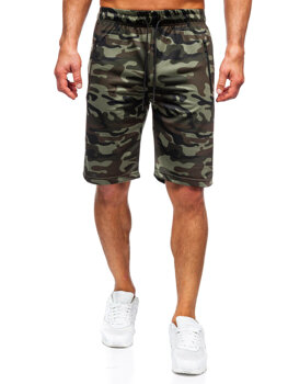 Herr Camo-shorts Khaki Bolf JX865