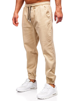 Herr Cargo-joggers Beige Bolf 001