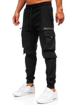 Herr Cargo-joggers Svart Bolf K12