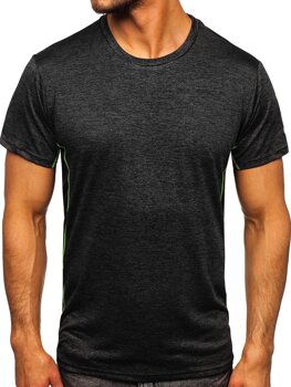 Herr Gym T-shirt Svart Bolf HM073