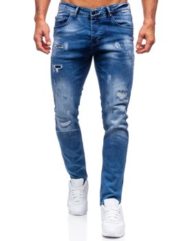 Herr Jeans Regular Fit Marinblå Bolf 4013