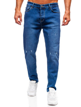 Herr Jeans Regular Fit Marinblå Bolf 6636