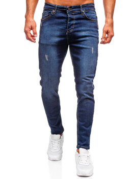 Herr Jeans Regular Fit Marinblå Bolf 6760