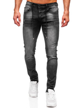 Herr Jeans Regular Fit Svart Bolf MP0063-1N