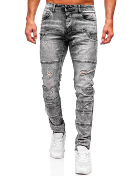 Herr Jeans Slim Fit Grafitgrå Bolf MP0163N