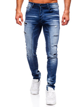 Herr Jeans Slim Fit Marinblå Bolf MP0159BS