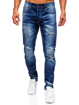 Herr Jeans Slim Fit Marinblå Bolf MP0170BS