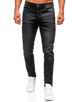 Herr Jeans Slim Fit Svart Bolf 6489