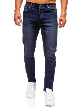 Herr Jeans Slim Fit Svart Bolf 6576