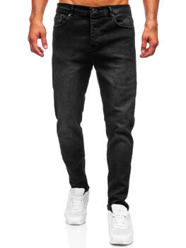 Herr Jeans Slim Fit Svart Bolf 6588