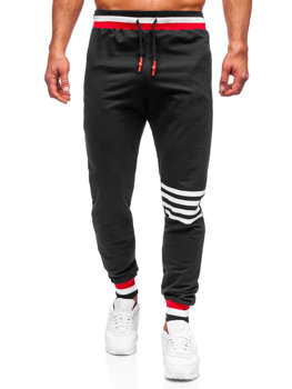 Herr Sweatpants Svart Bolf 7033