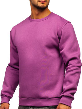 Herr Tjock Sweatshirt Violett Bolf 2001