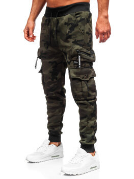 Herr Varm Cargo-joggers Khaki Bolf HSS353