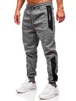 Herr Varm Jogger-sweatpants Antracitgrå Bolf Q1200