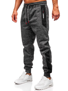 Herr Varm Jogger-sweatpants Grafitgrå Bolf Q1200