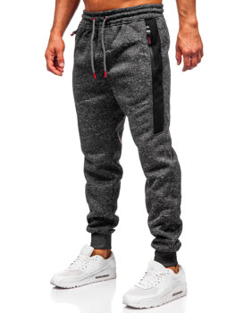 Herr Varm Jogger-sweatpants Grafitgrå Bolf Q1201