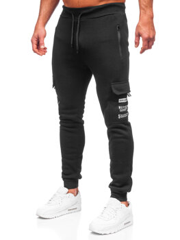 Herr Varma Cargo-sweatpants Svart Bolf HW2207