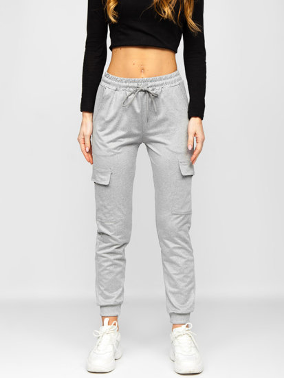 Dam Cargosweatpants Grå Bolf HW2516C