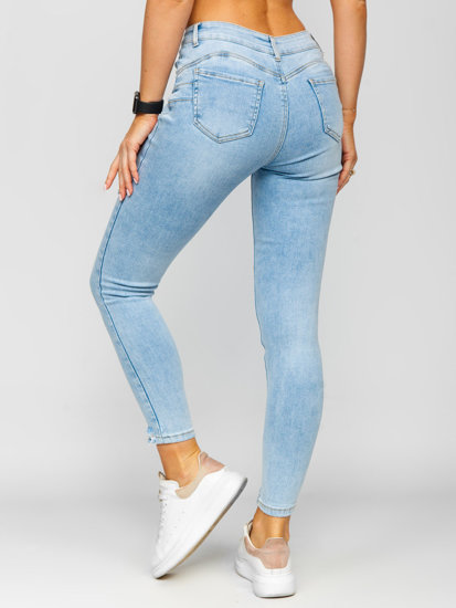 Dam Jeans Push Up Himmelsblå Bolf S9859