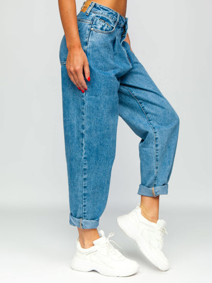 Dam Jeans Slouchy Blå Bolf BS586