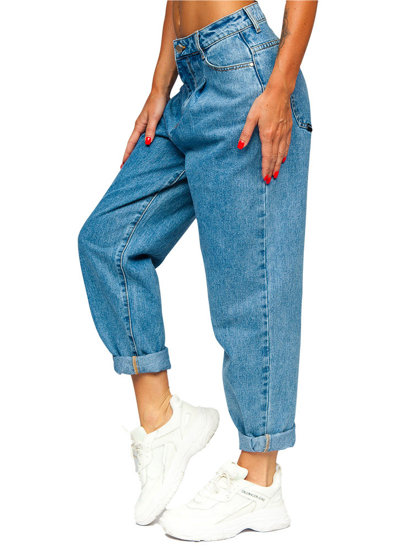 Dam Jeans Slouchy Blå Bolf BS586