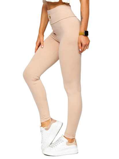 Dam Leggings Beige Bolf 021A