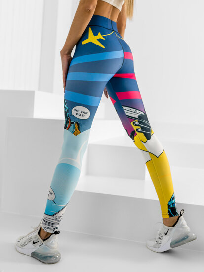 Dam Leggings Flerfärgad Bolf 20938