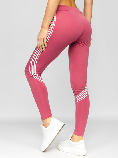 Dam Leggings Mörkrosa Bolf W7155