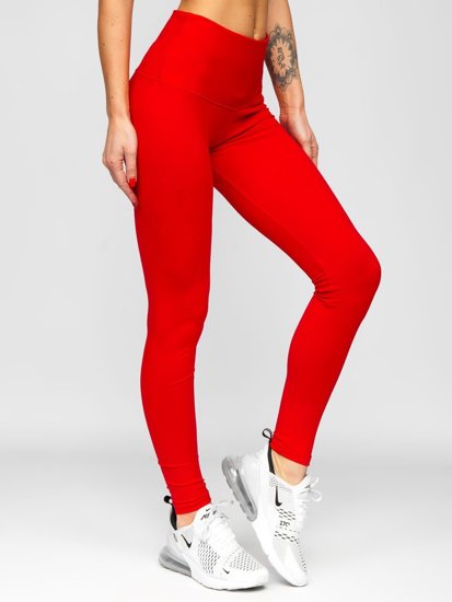 Dam Leggings Röd Bolf YW01044