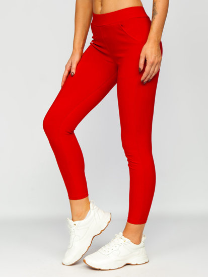 Dam Leggings Röd Bolf YW01056