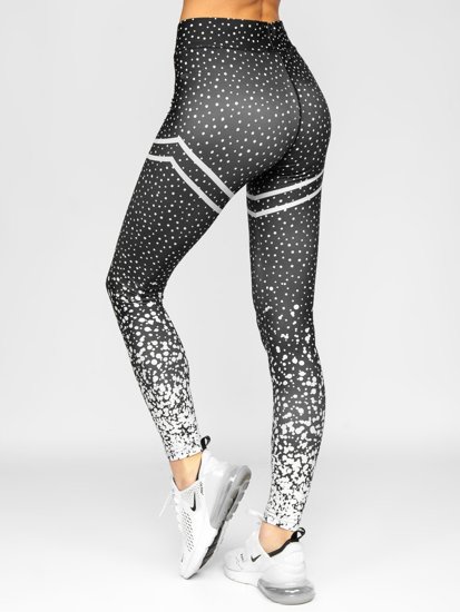 Dam Leggings Svart Bolf 0933