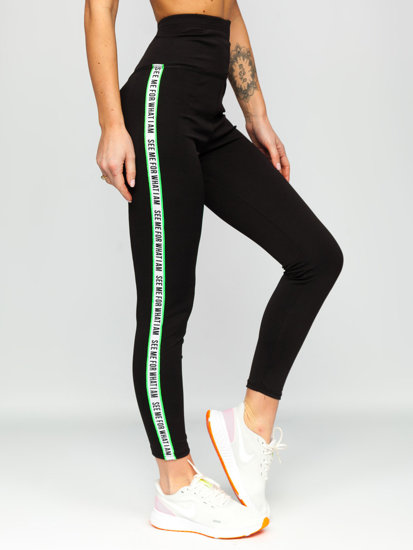 Dam Leggings Svart Bolf TS209