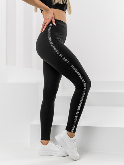 Dam Leggings Svart Bolf W7106A1