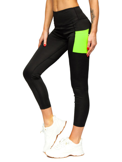 Dam Leggings Svart Bolf XL009