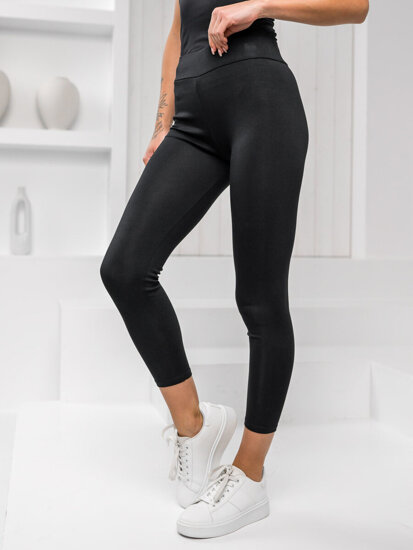 Dam Leggings Svart Bolf YW01001-A