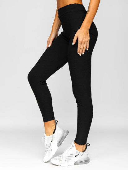 Dam Leggings Svart Bolf YW01055