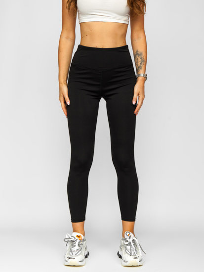 Dam Leggings Svart Bolf YY2217