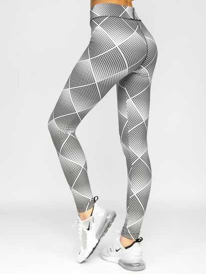 Dam Leggings Vit-Svart Bolf 20967