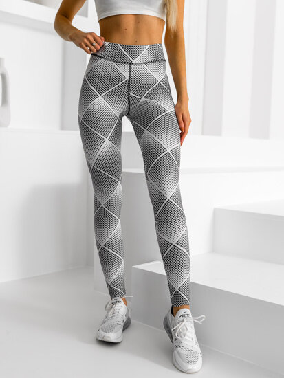 Dam Leggings Vit-Svart Bolf 20967