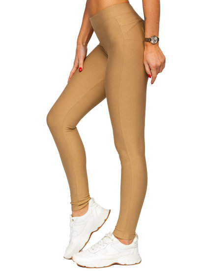 Dam Push Up Leggings Brun Bolf J50718