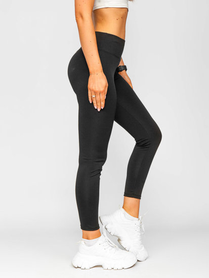 Dam Push Up Leggings Svart Bolf L718