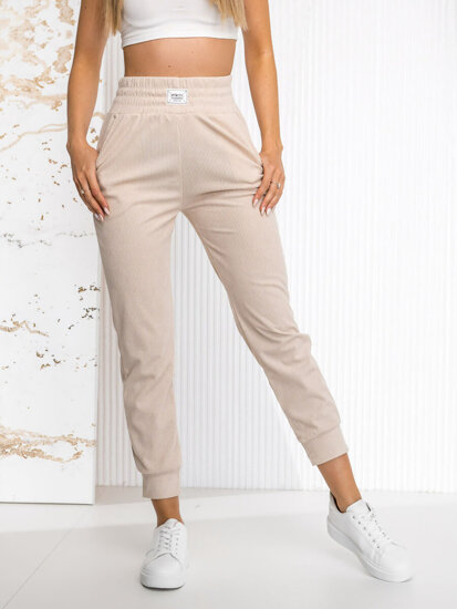 Dam Randiga Sweatpants Beige Bolf W7863