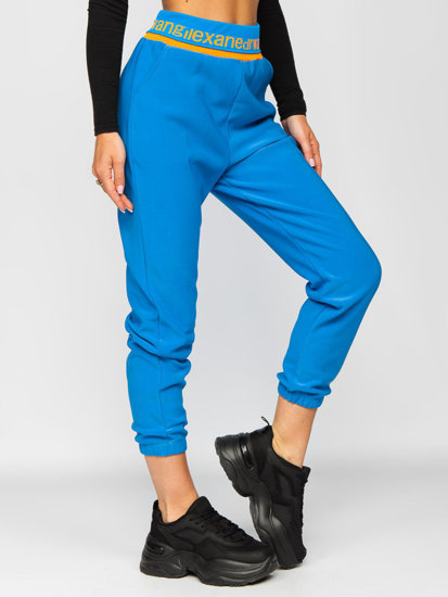 Dam Sweatpants Blå Bolf H1007A