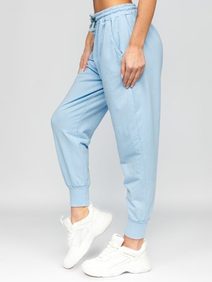 Dam Sweatpants Himmelsblå Bolf 0011