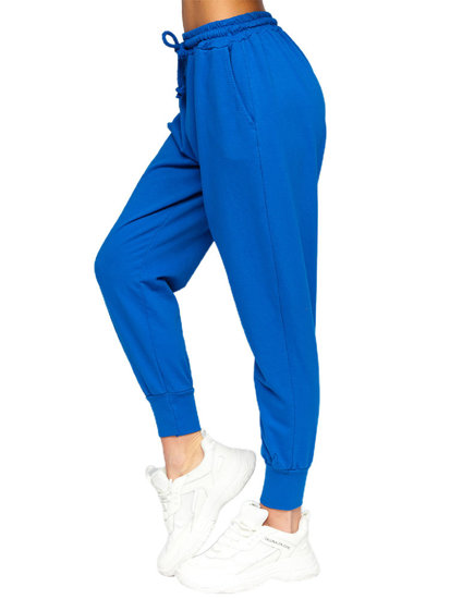 Dam Sweatpants Mörkblå Bolf 0011