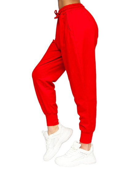 Dam Sweatpants Röd Bolf 0011