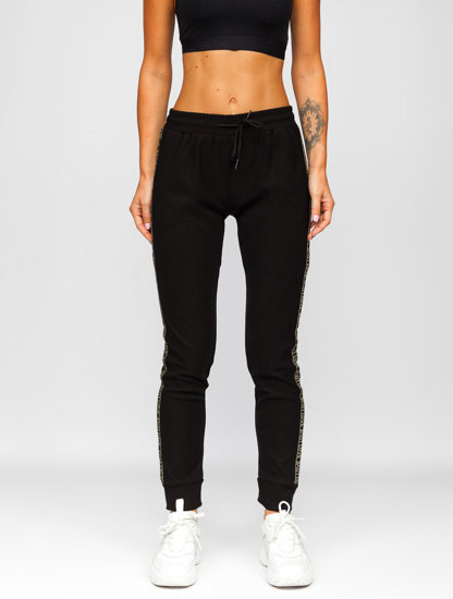 Dam Sweatpants Svart Bolf W6962